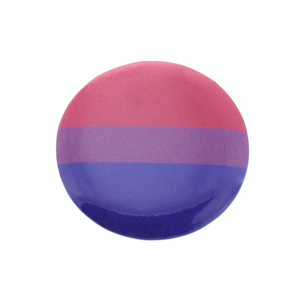 Zac's Alter Ego - Bisexual Equality Flag Badge/button - Multicolours